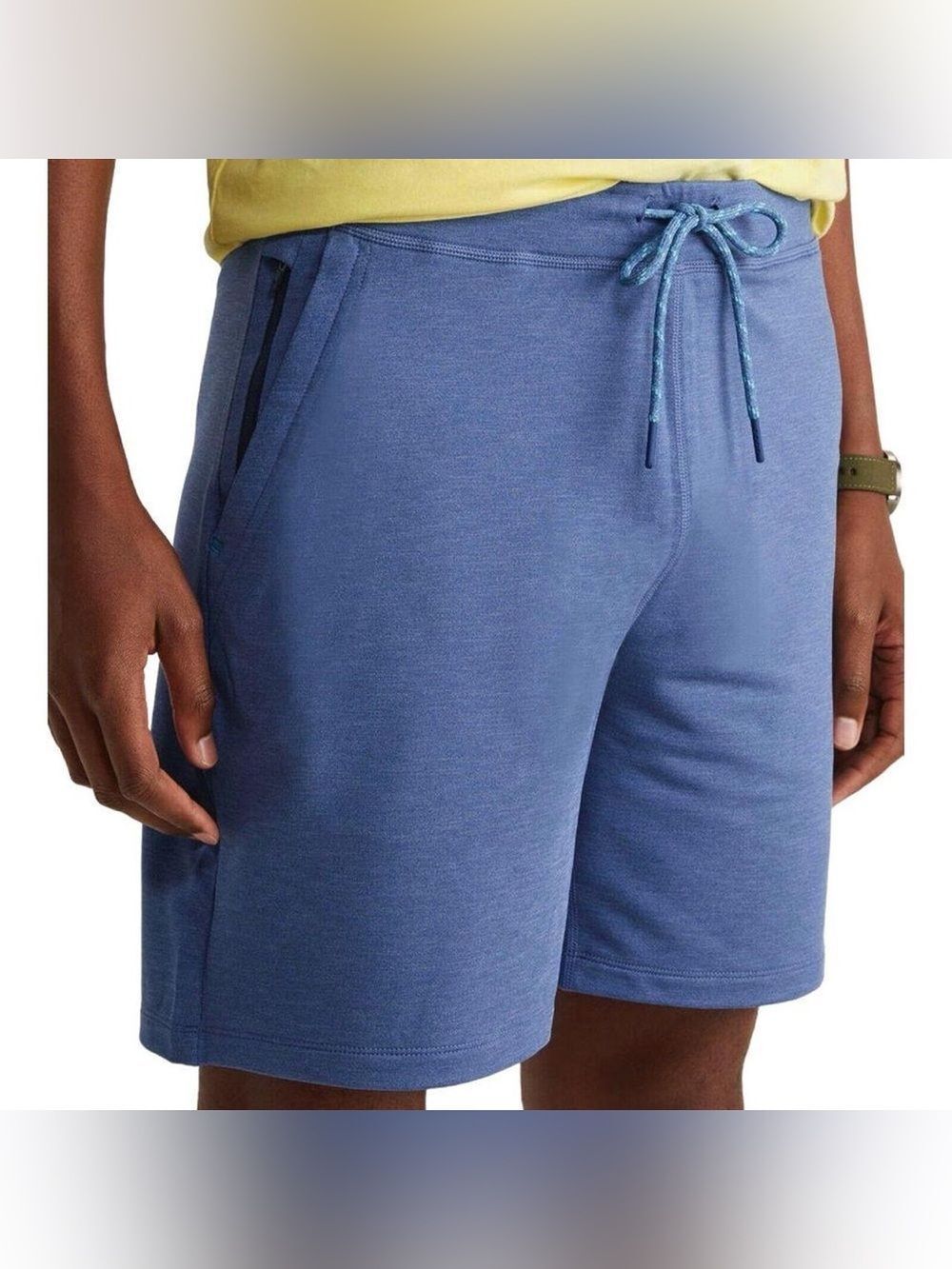 Vineyard Vines Men’s Blue On The Go Active Knit Drawstring Shorts